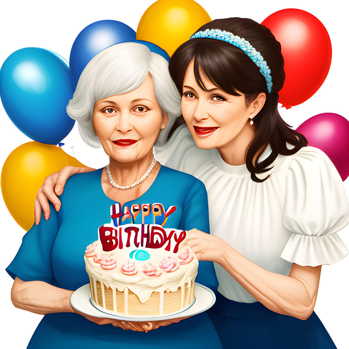 Happy Birthday Mom : Celebrating the Day You Were Born!